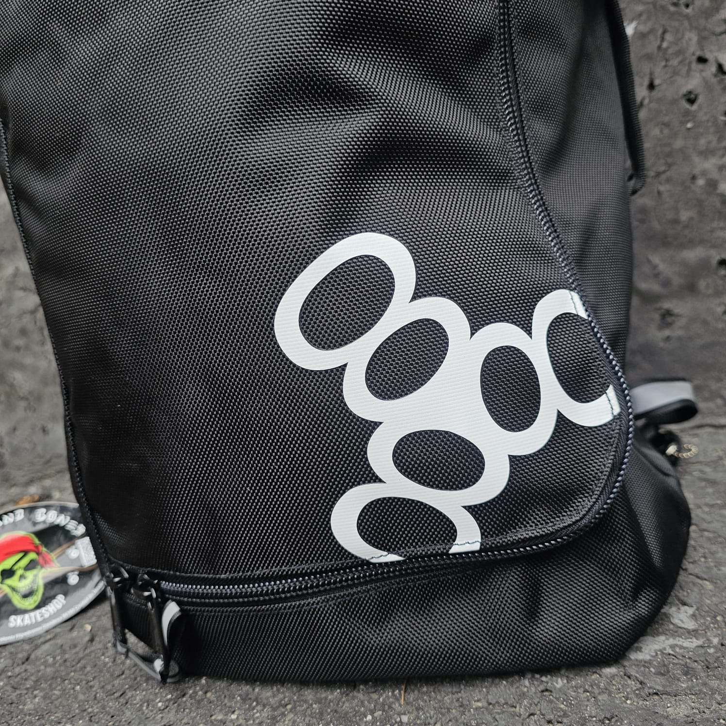 Peach and Bones Skateshop CDMX Triple 8 Backpack Gear 40 Duffel Bag - Image 2