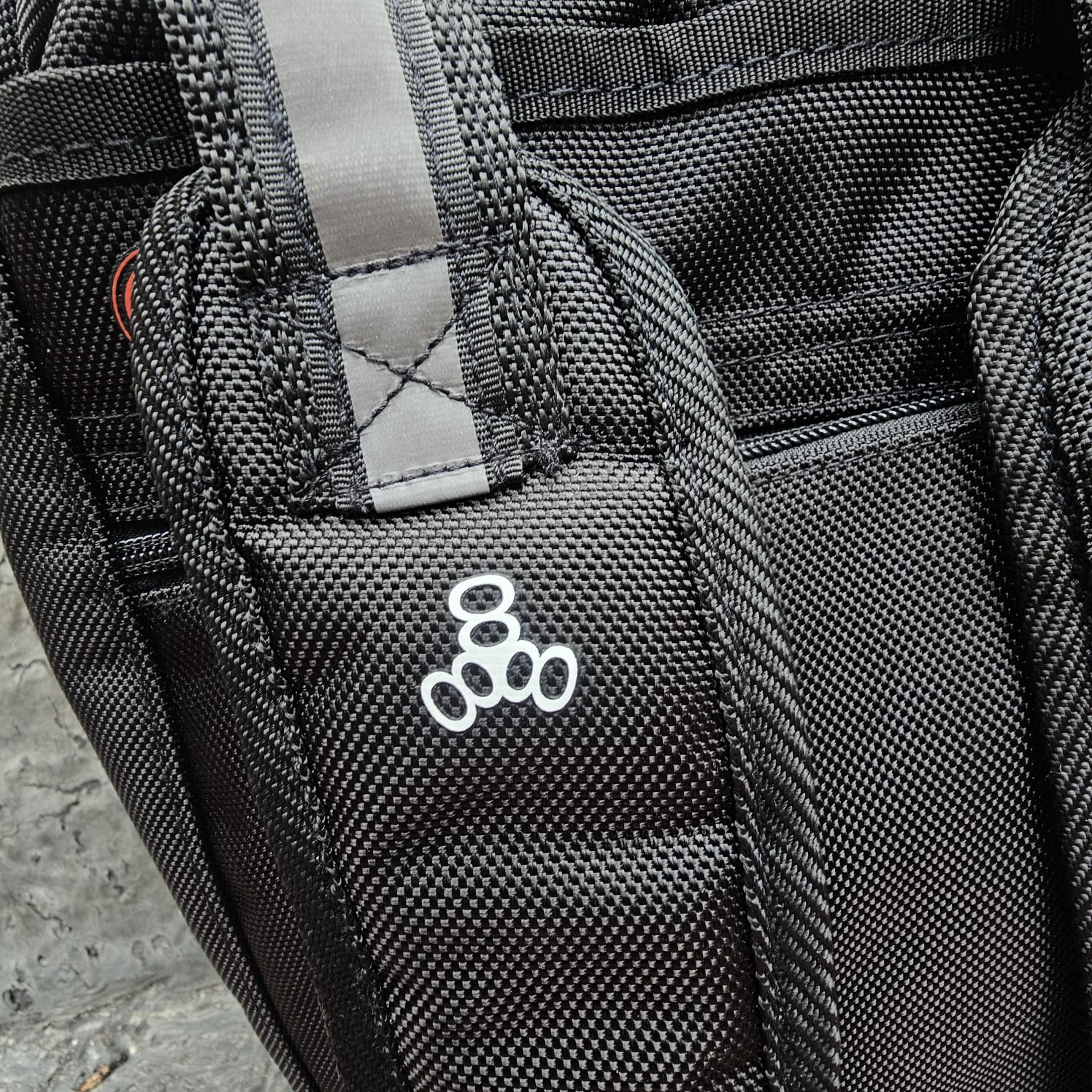 Peach and Bones Skateshop CDMX Triple 8 Backpack Gear 40 Duffel Bag - Image 9