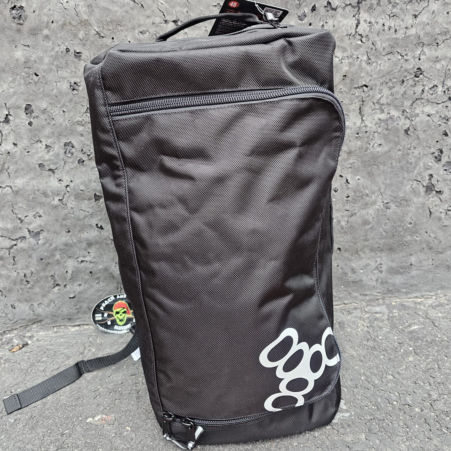 Peach and Bones Skateshop CDMX Triple 8 Backpack Gear 40 Duffel Bag - Image 10