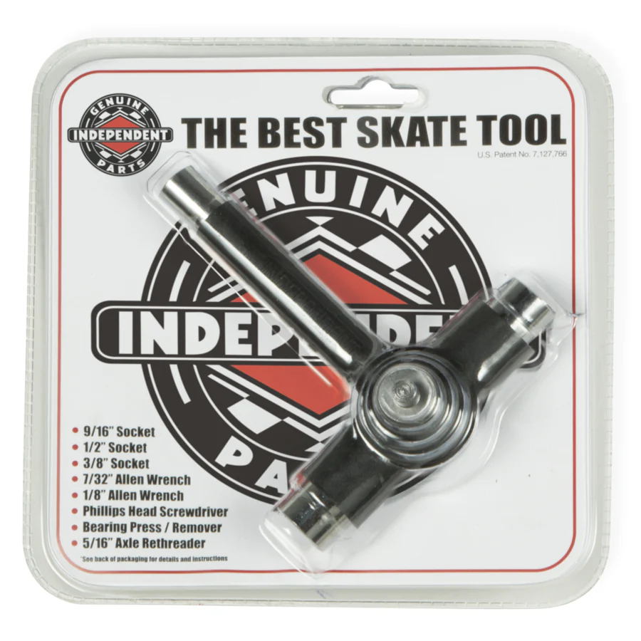Peach and Bones Skateshop CDMX Independent Skatetool Black