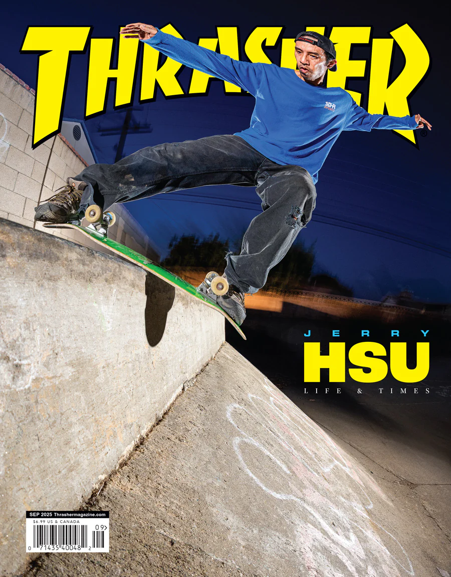 Peach and Bones Skateshop CDMX Thrasher Magazine Septiembre 2025