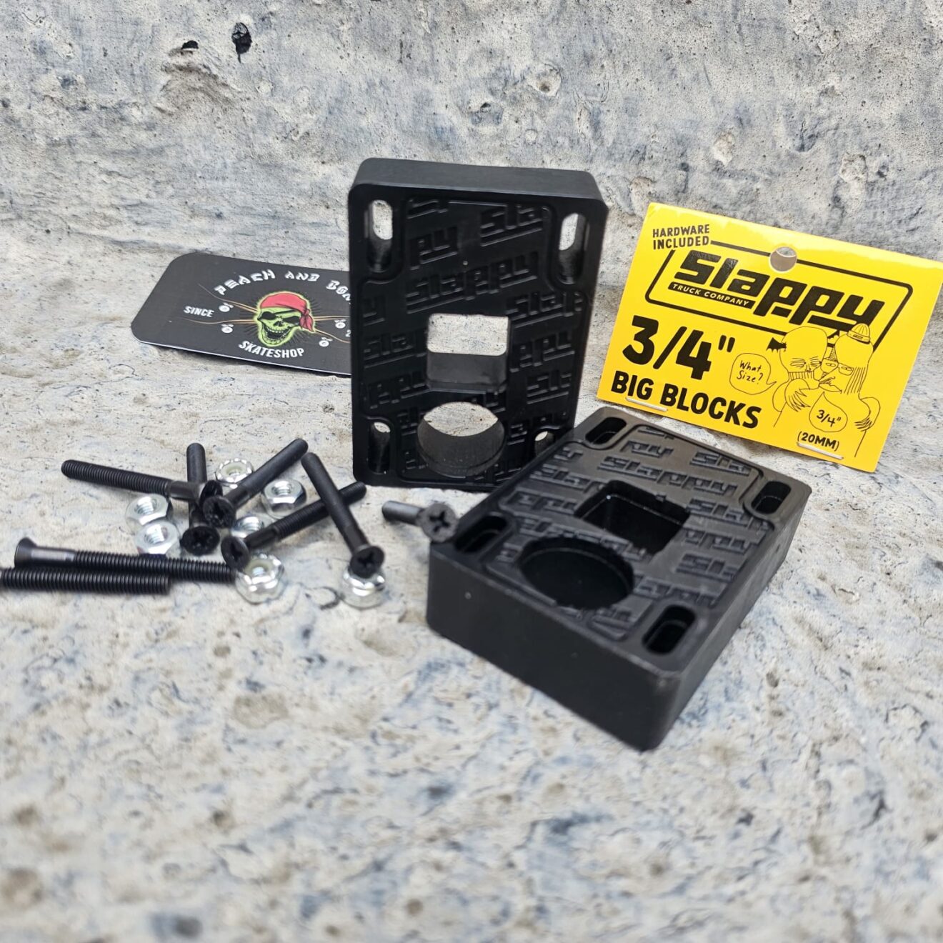 Slappy Risers 3/4