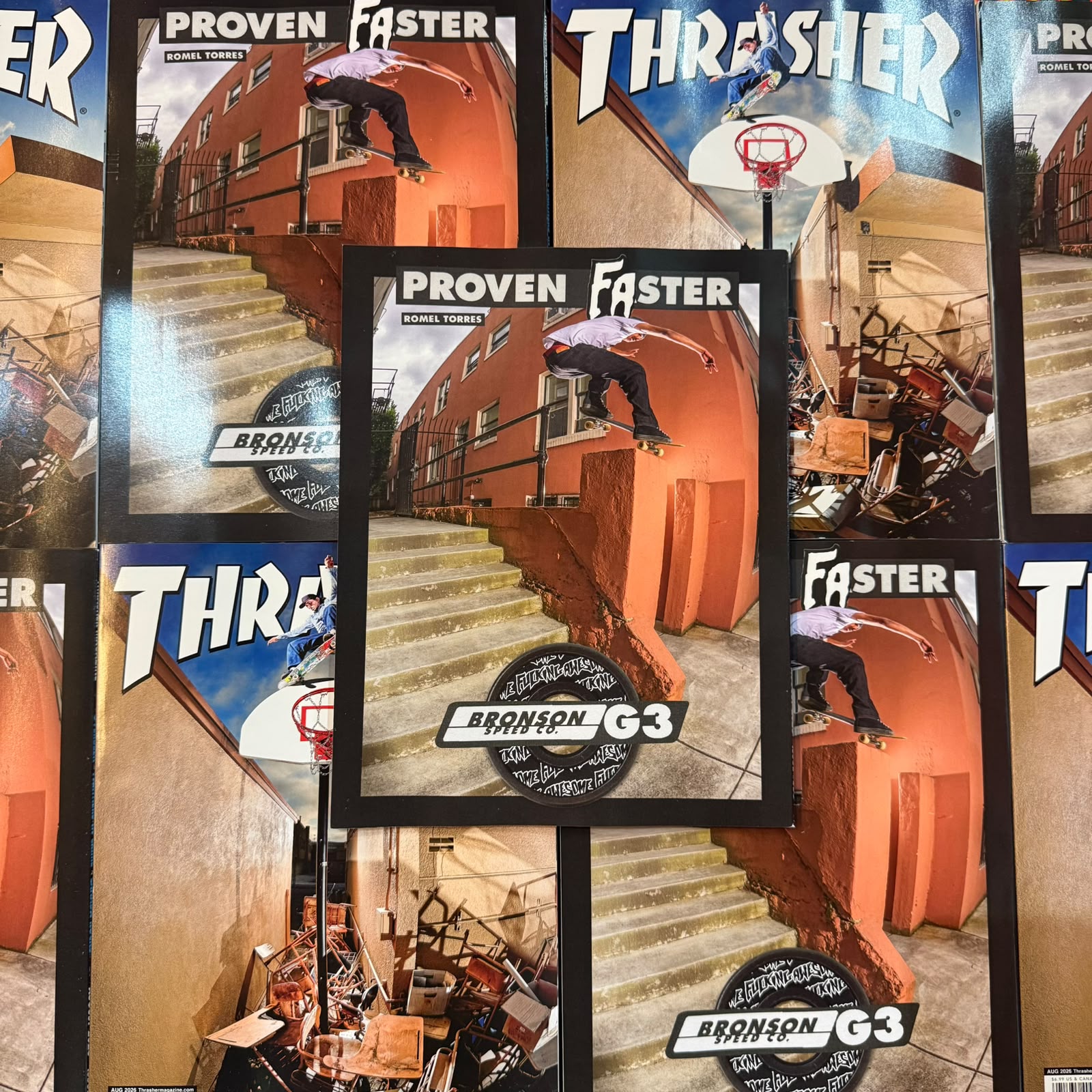 Peach and Bones Skateshop CDMX Thrasher Magazine Agosto 2026 - Image 3