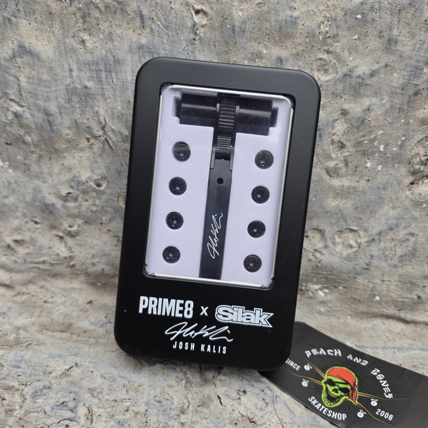 Peach and Bones Skateshop CDMX Prime8 Skate Tool x Silak Josh Kalis - Image 3